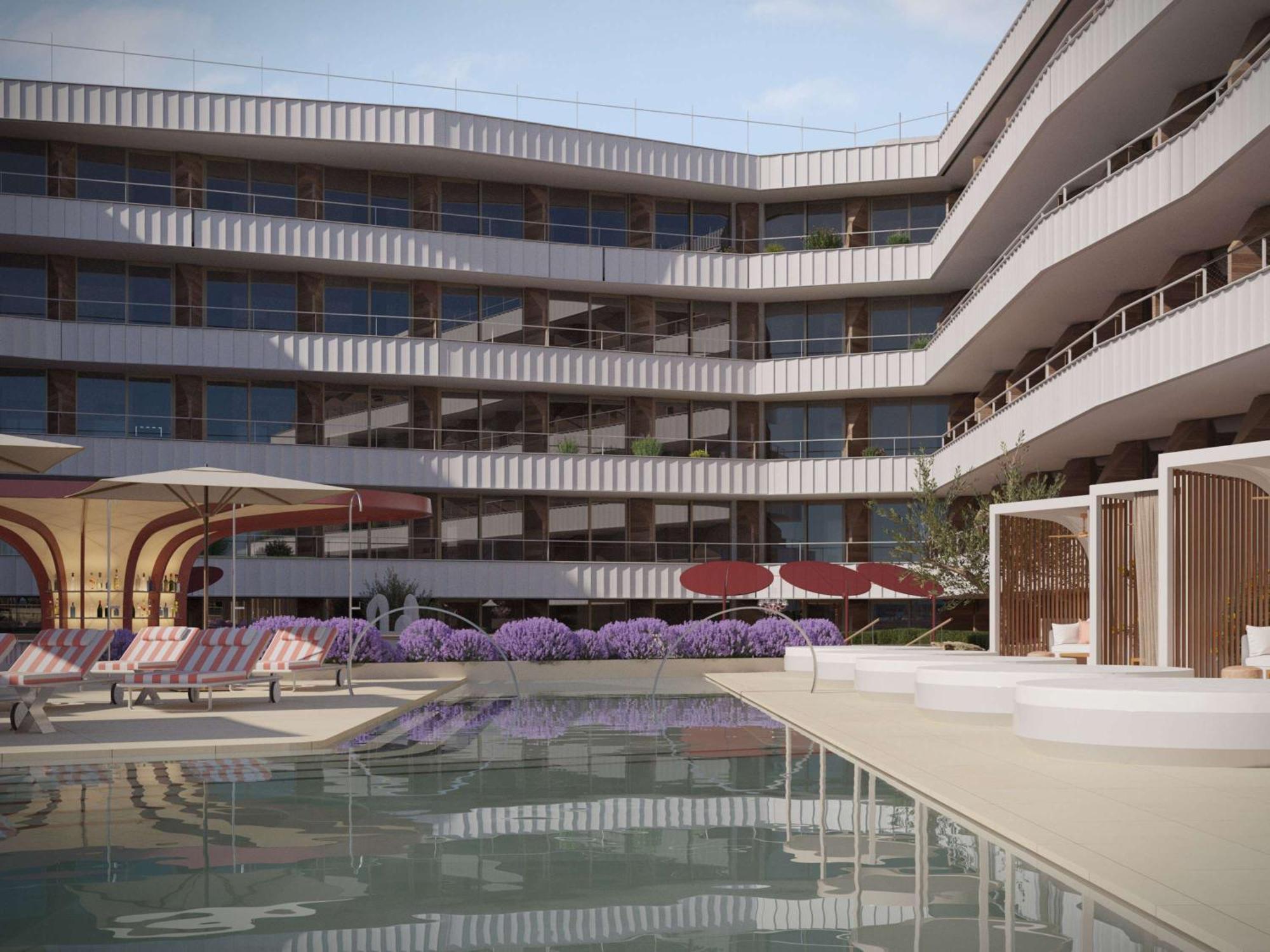 Hotel Sls Barcelona Badalona Exterior foto